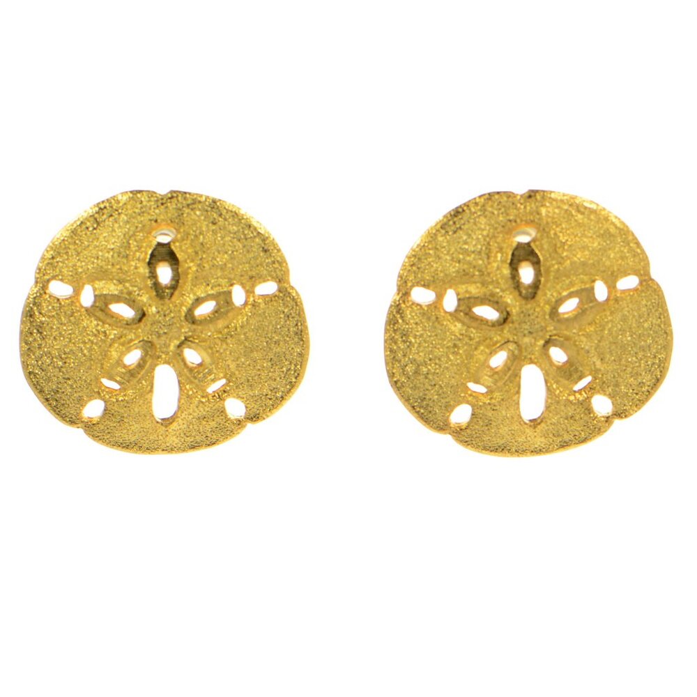 Jennifer Behr Sand Dollar Earrings